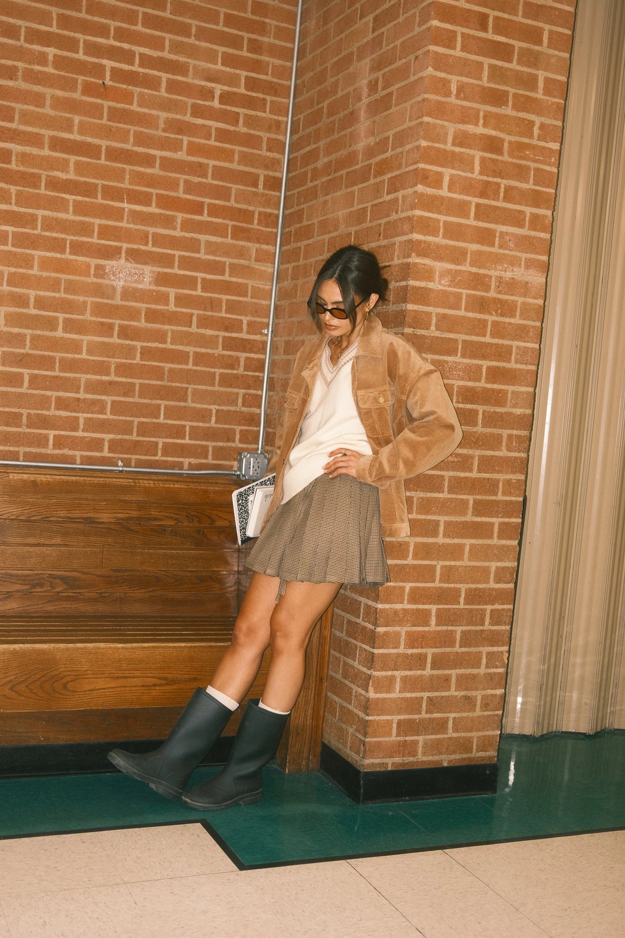 Sarah Corduroy Jacket in Camel FINAL SALE