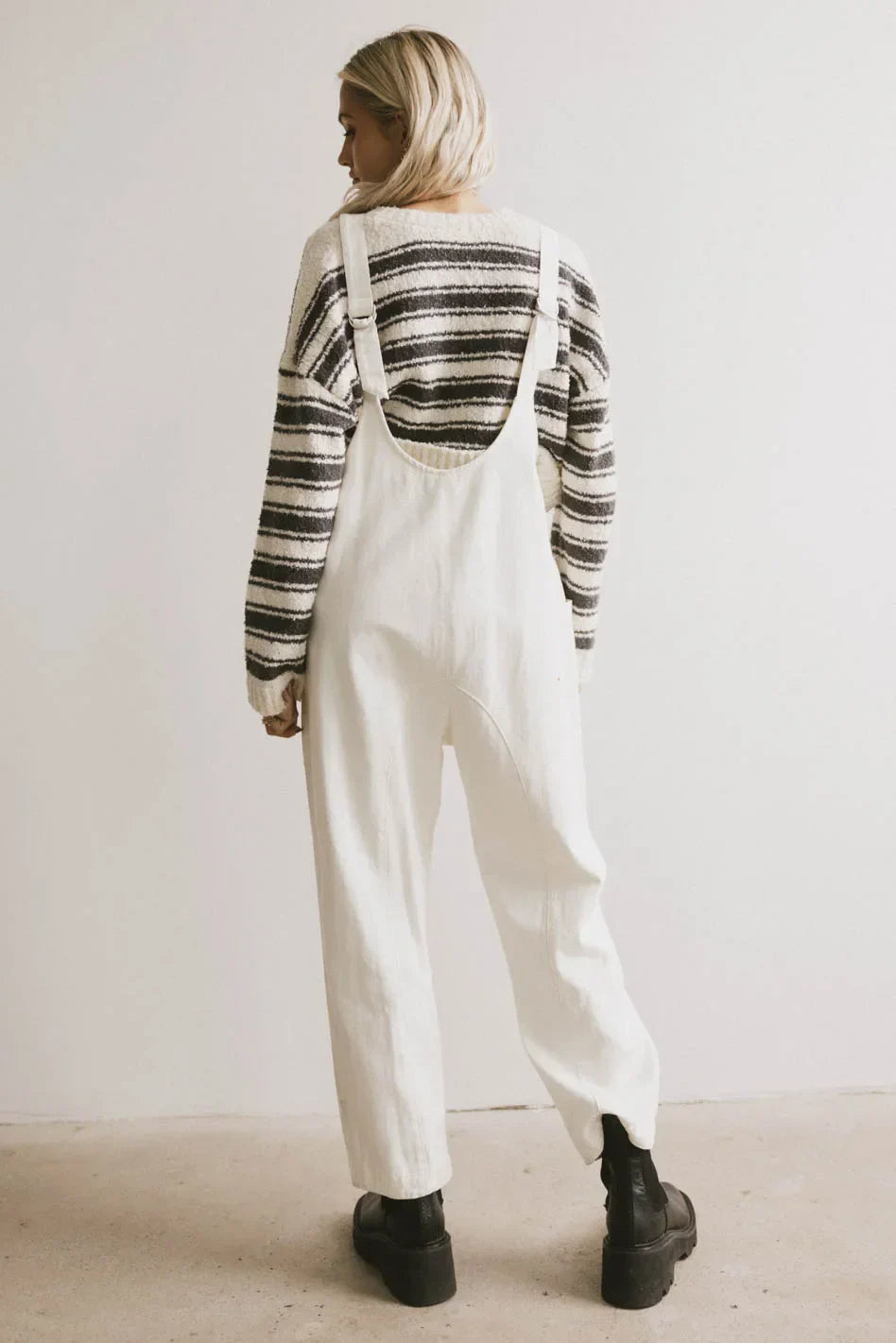 Marie Jumpsuit in Cream FINAL SALE