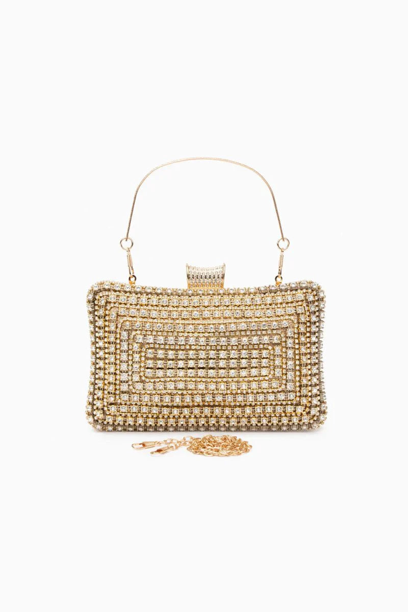 Verano Diamonds Clutch Bag