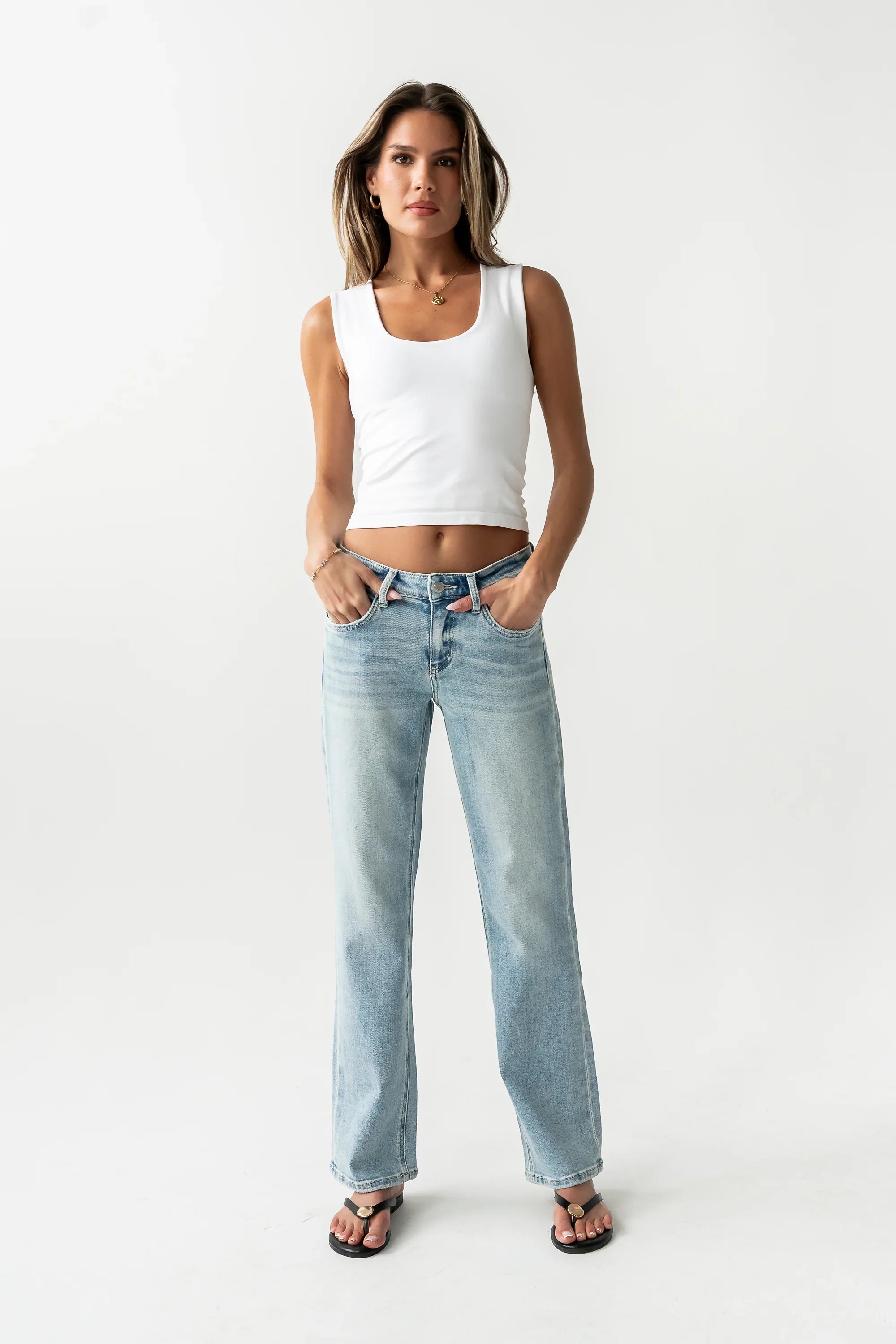 Brecklyn Straight Leg Jeans
