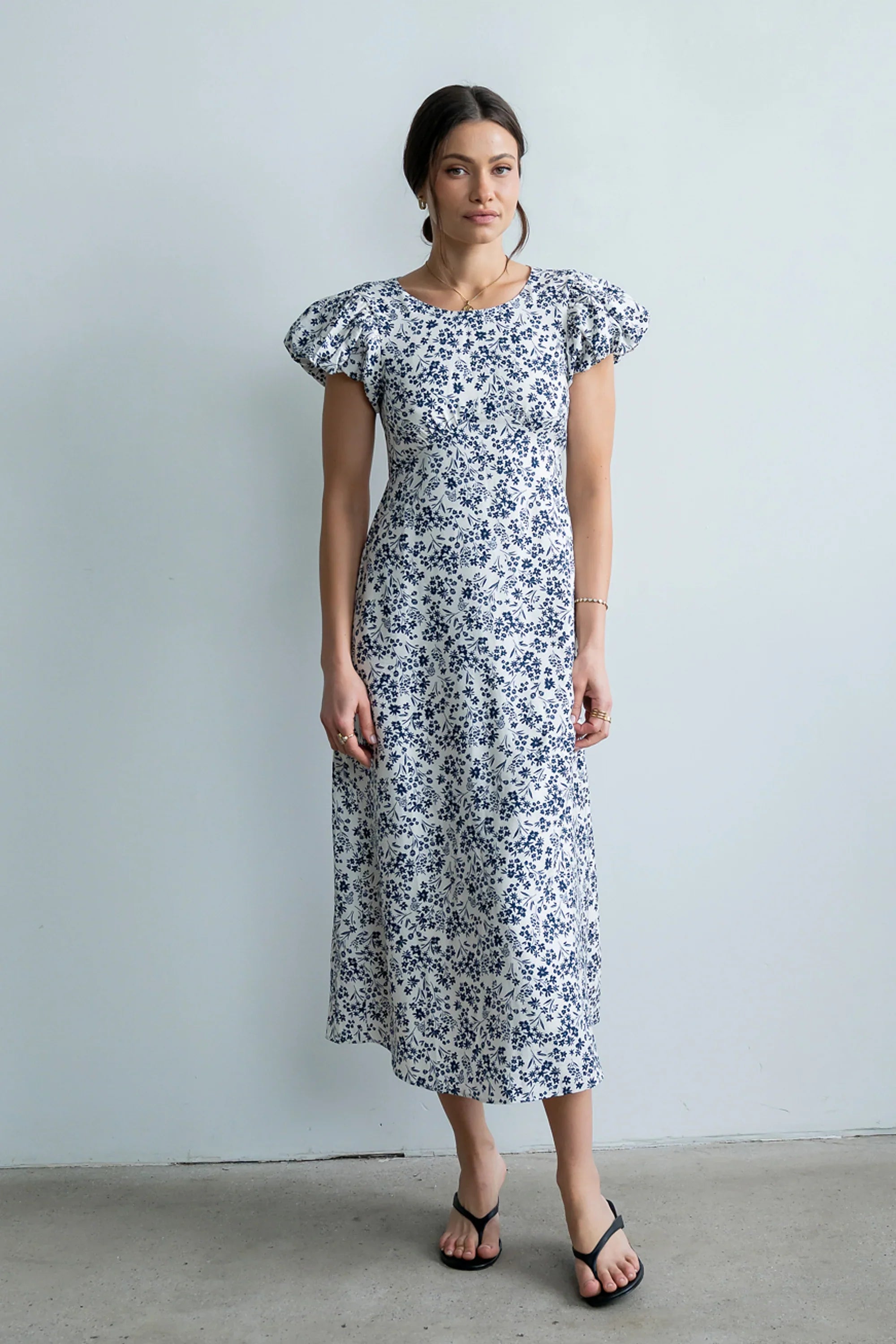 Smith Floral Midi Dress