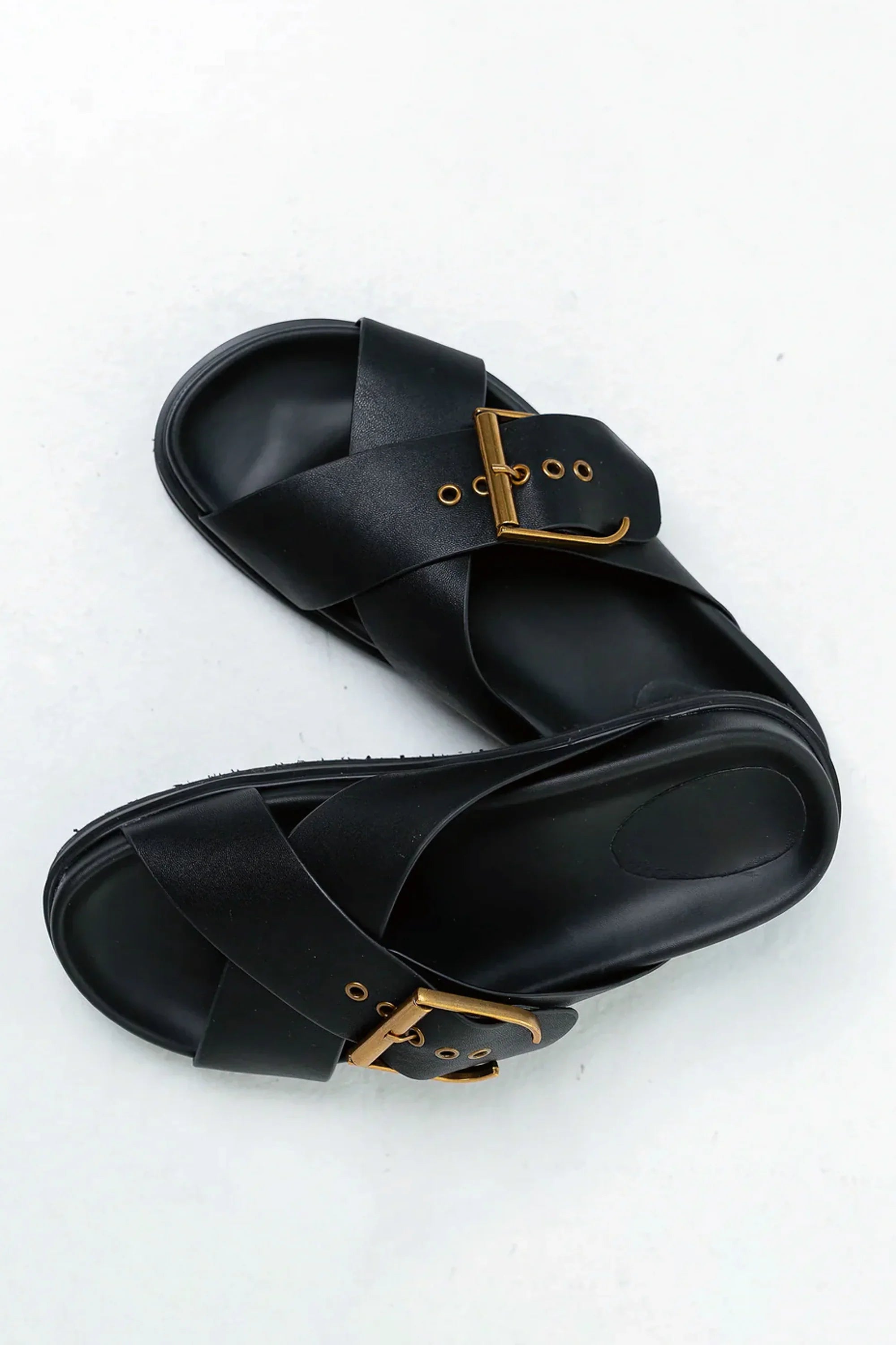 Barb Sandal in Black