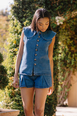 Paula Pleated Shorts