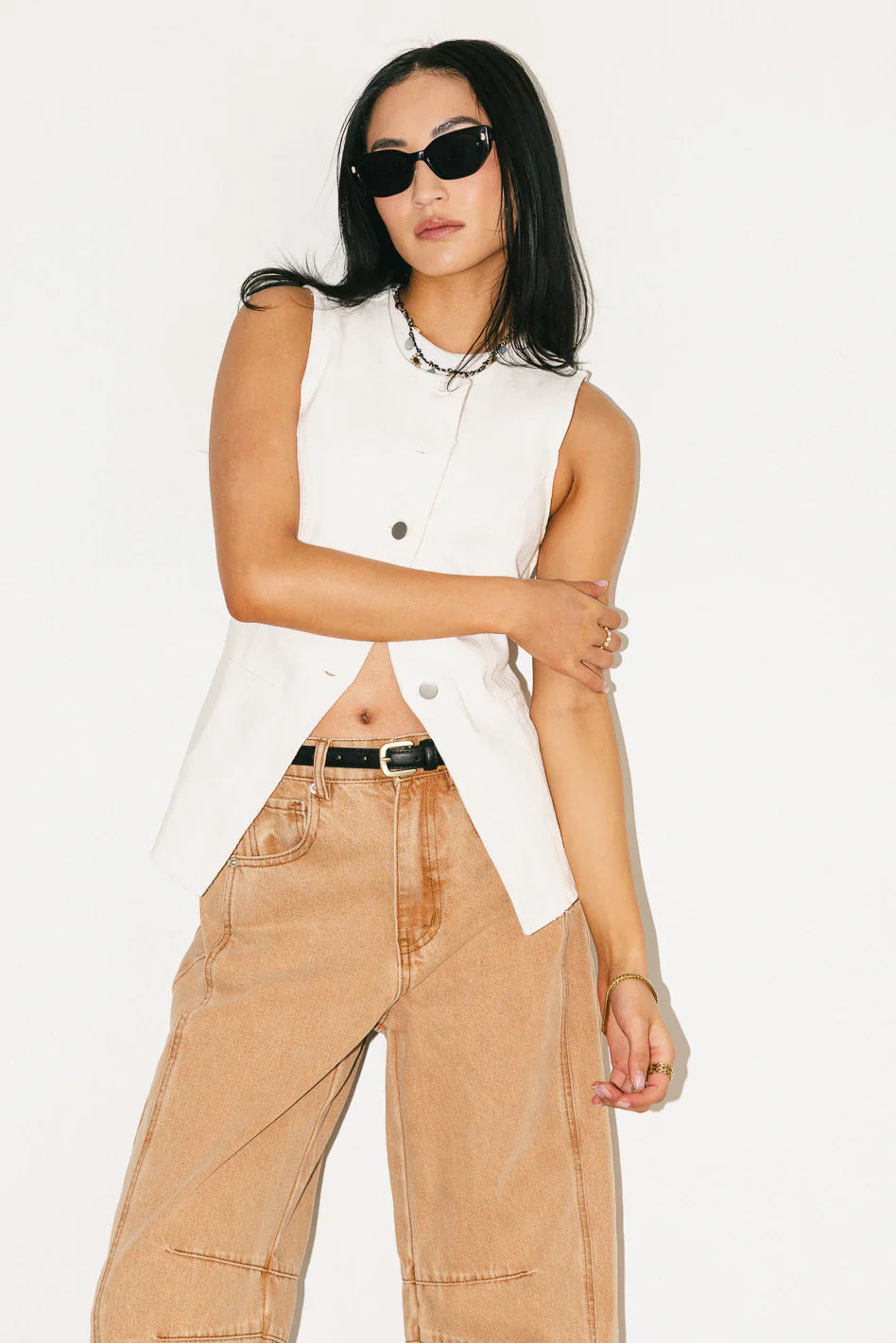 Stella Denim Vest FINAL SALE