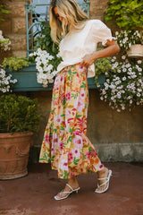 Cecily Floral Skirt FINAL SALE