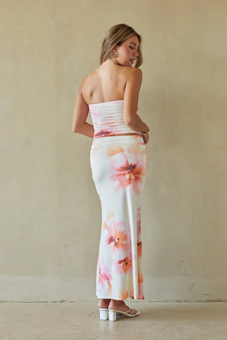 Anahi Floral Maxi Skirt