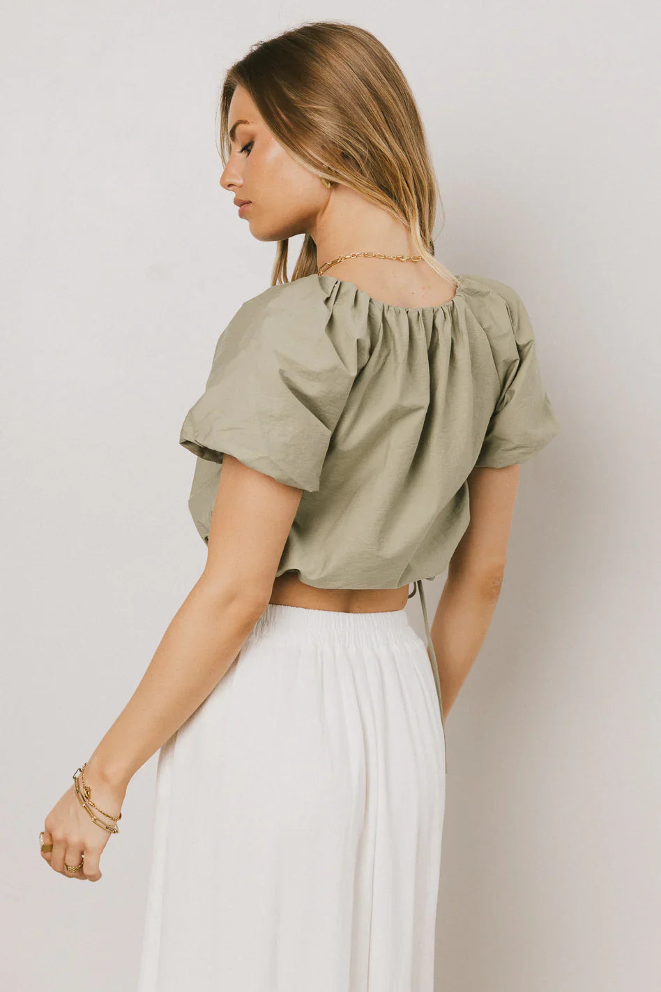 Vance Puff Sleeve Blouse FINAL SALE