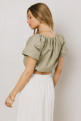 Vance Puff Sleeve Blouse FINAL SALE