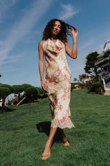 Victoria Floral Maxi Skirt