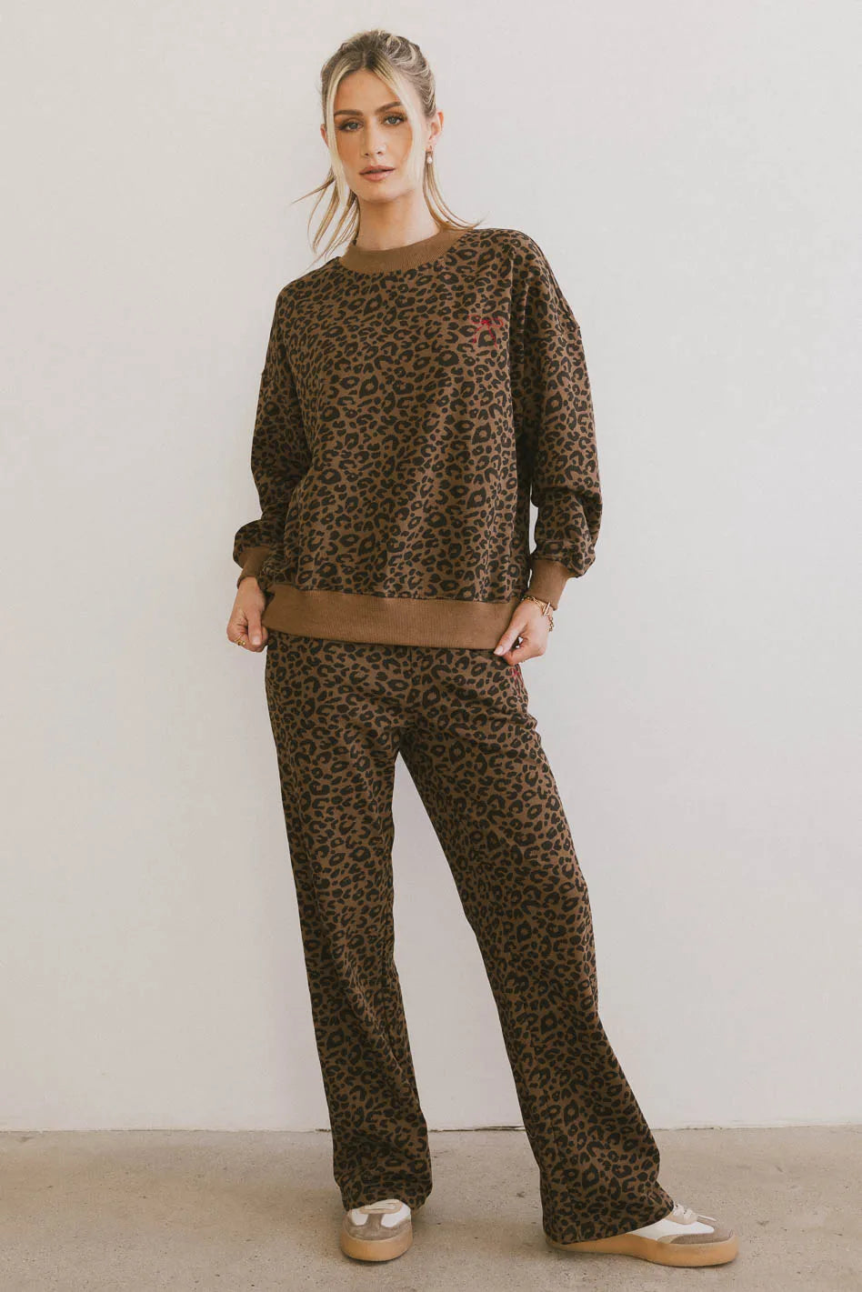 Tessa Leopard Sweatshirt FINAL SALE