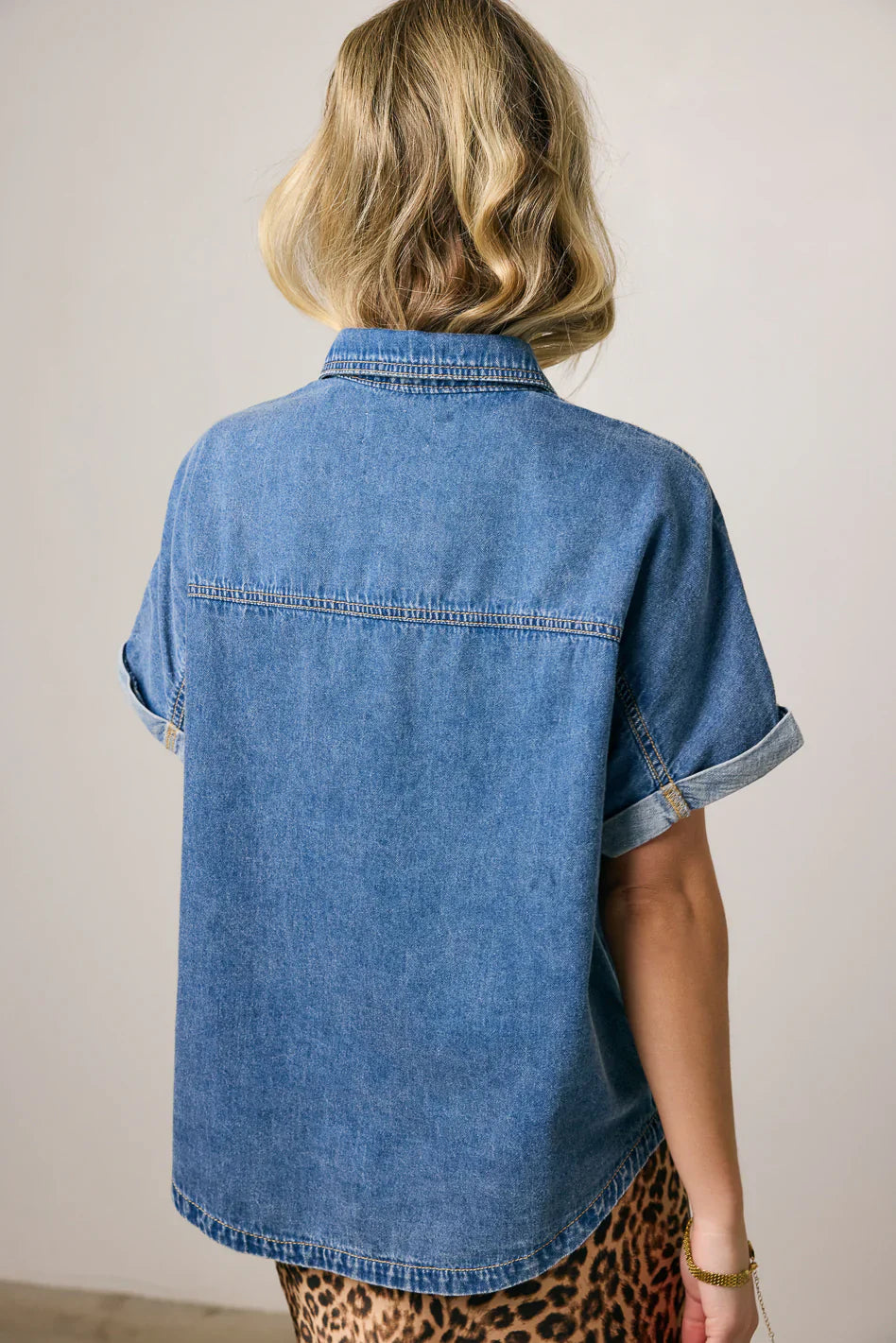 Luca Denim Button Up FINAL SALE