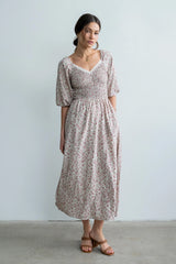 Darcey Smocked Maxi Dress