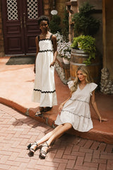 Auren Ric Rac Dress FINAL SALE
