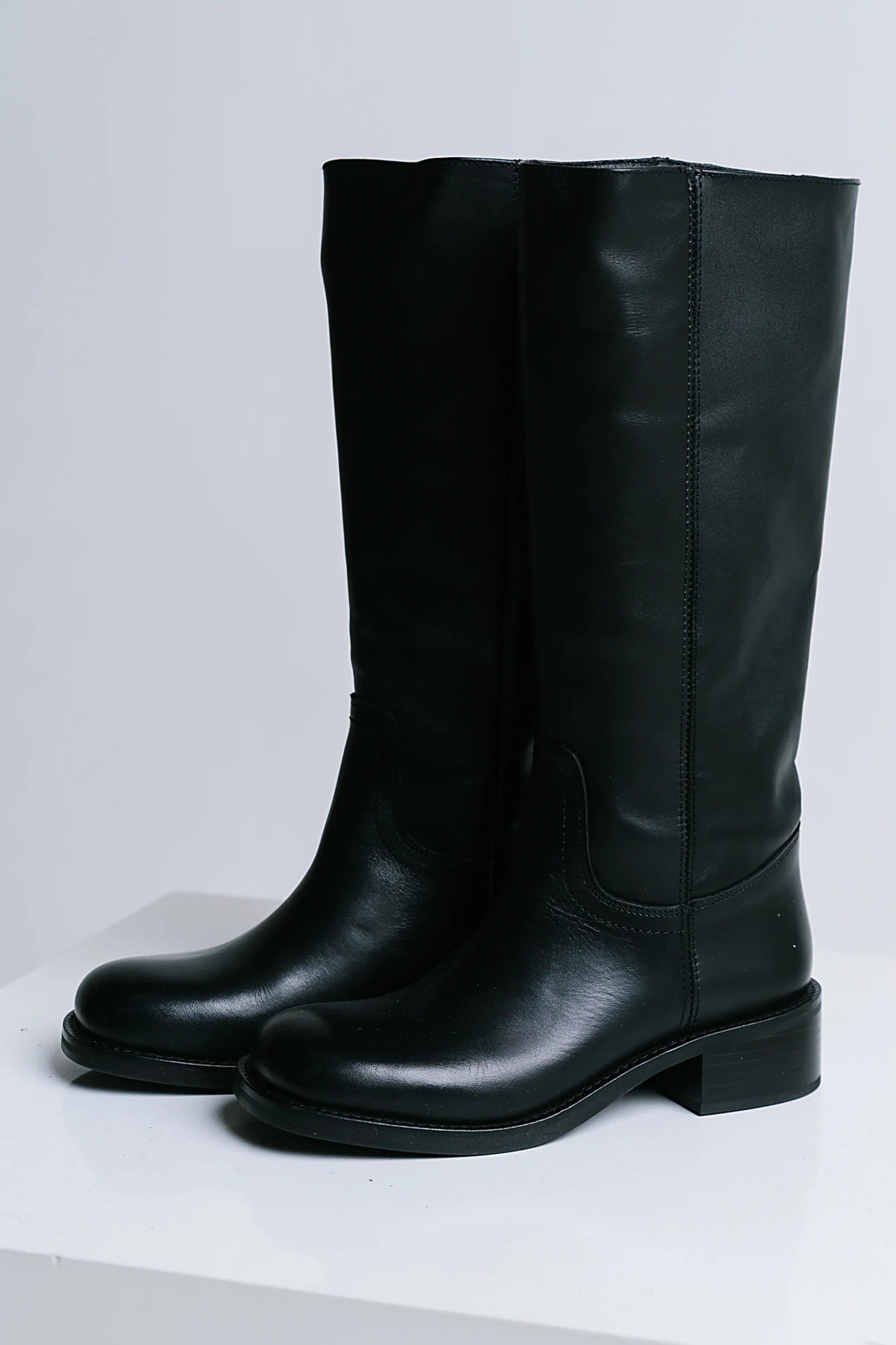 Steve Madden Riggs Tall Boots in Black