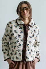 Kinsley Floral Sherpa Jacket