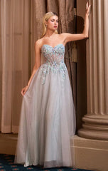 A1478 Weaving Ivy Beaded Gown ANDREA LEO