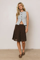 Aleena Denim Vest FINAL SALE