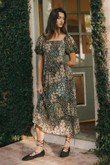 Vienna Floral Maxi Dress FINAL SALE