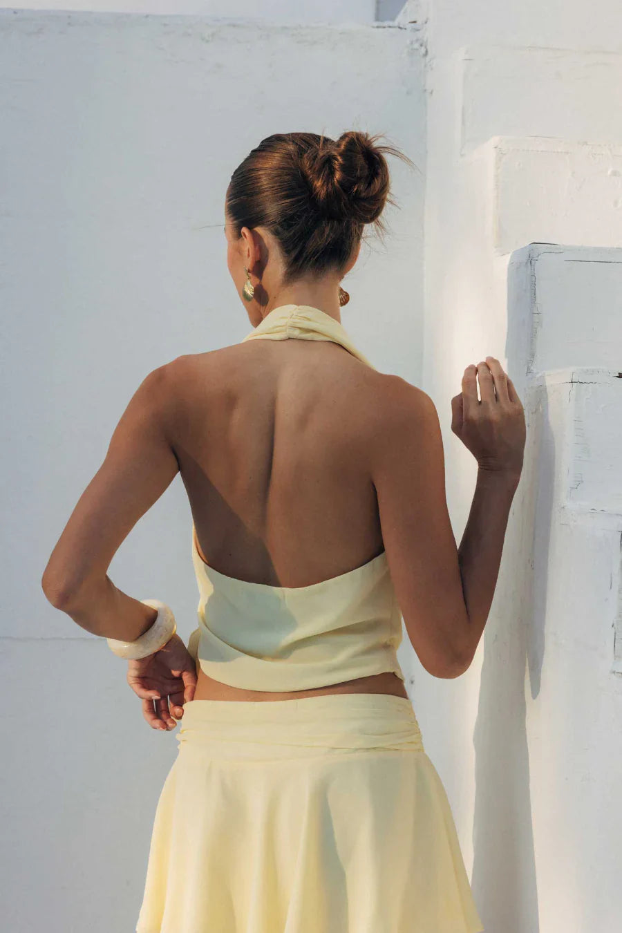 Malani Wrap Halter Top