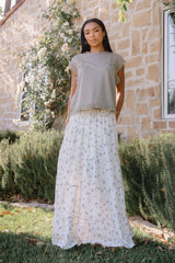 Jordie Floral Maxi Skirt