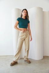 Drew High Rise Wide Leg Jeans
