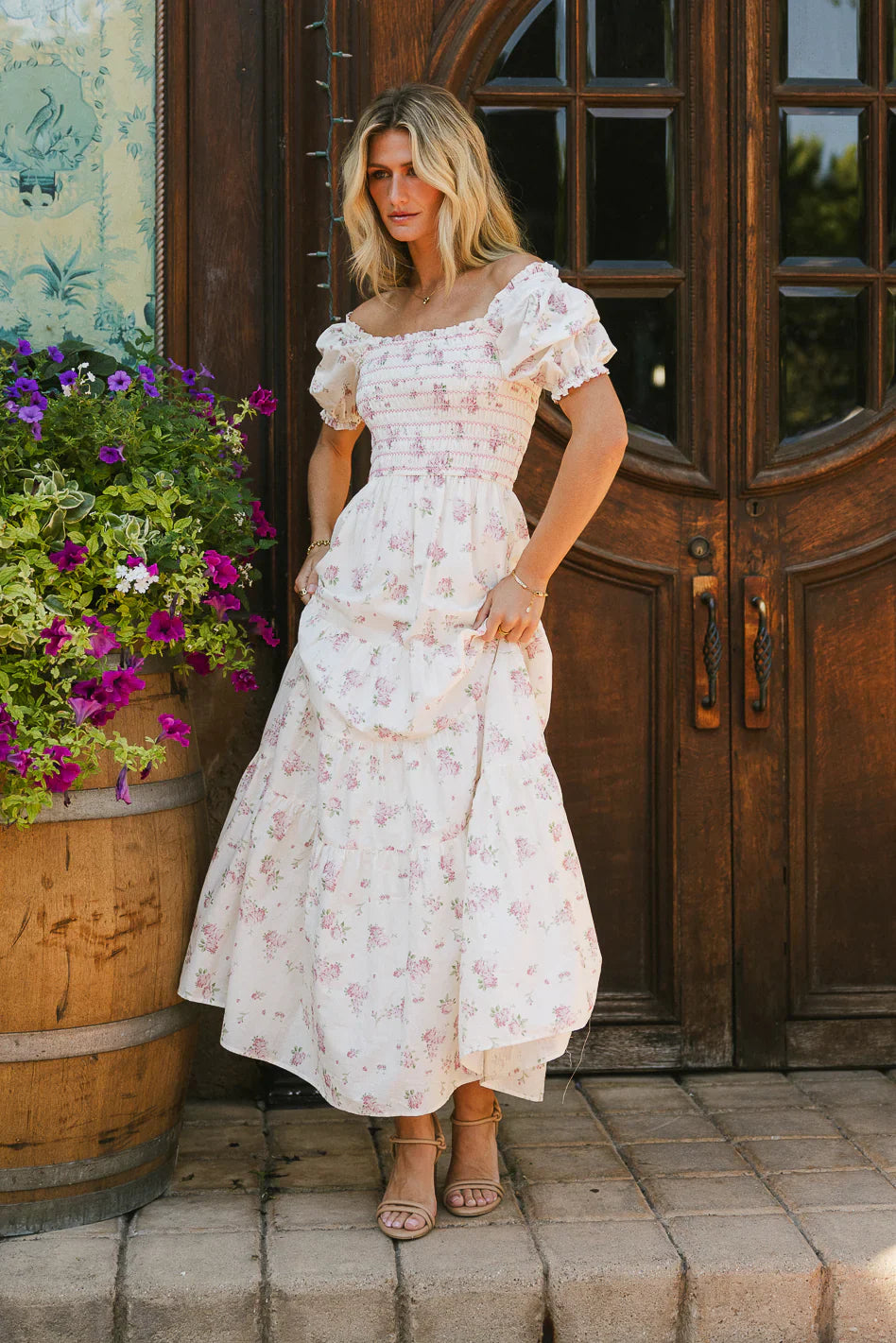Sable Smocked Maxi Dress FINAL SALE