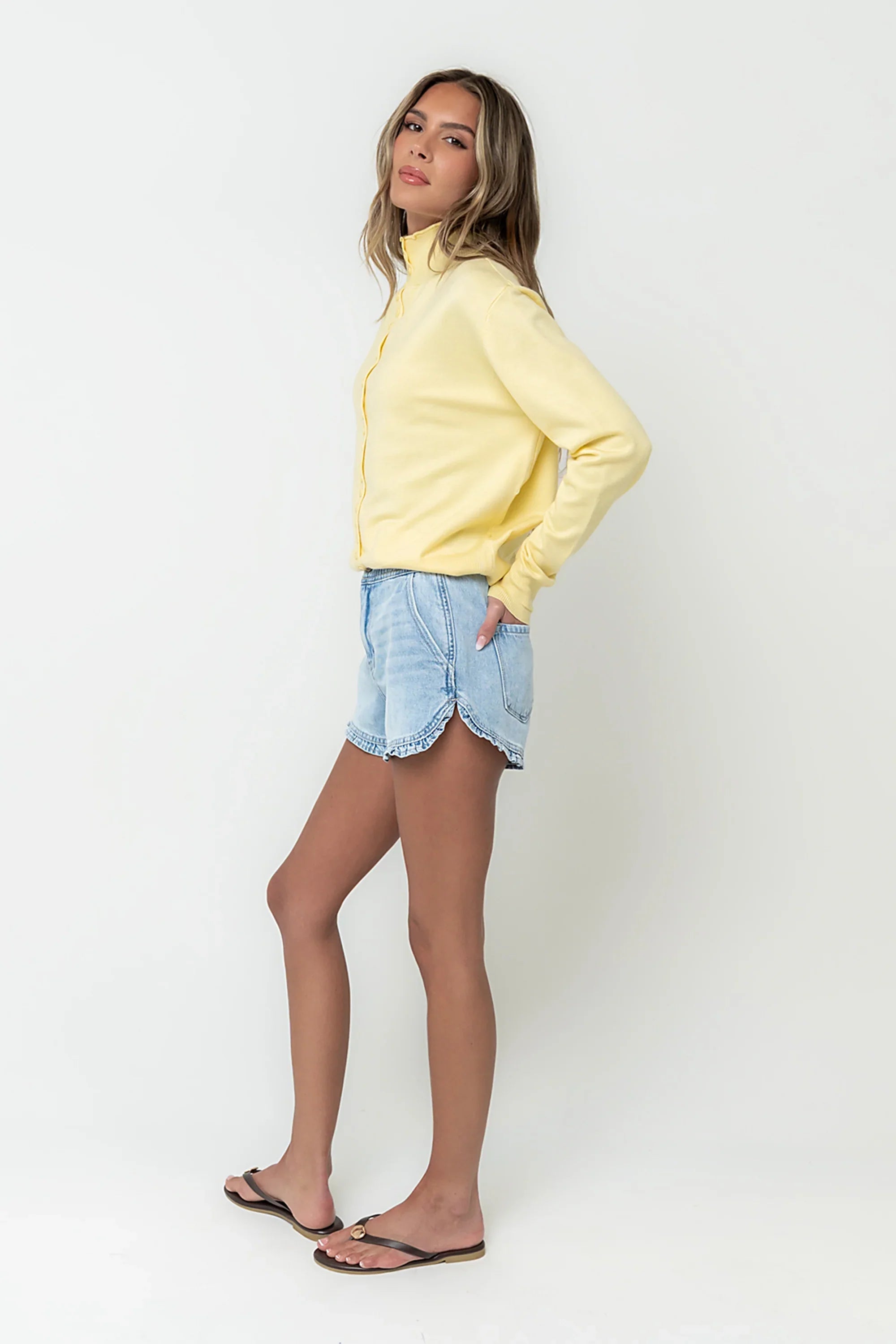 Reese Mock Neck Sweater