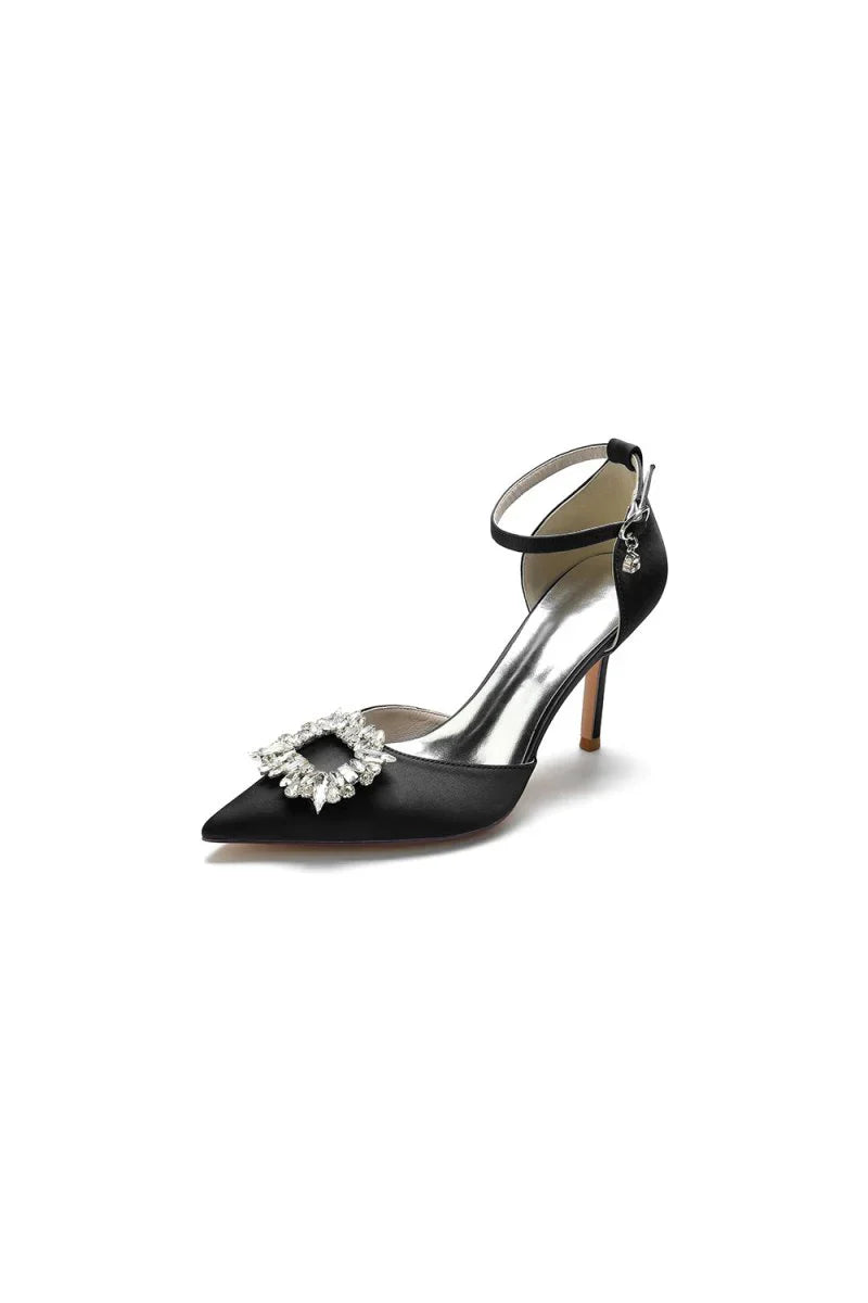 Pointed Toe Rhinestone Party Shoes