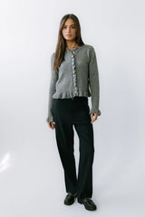 Lander Wide Leg Pants in Navy