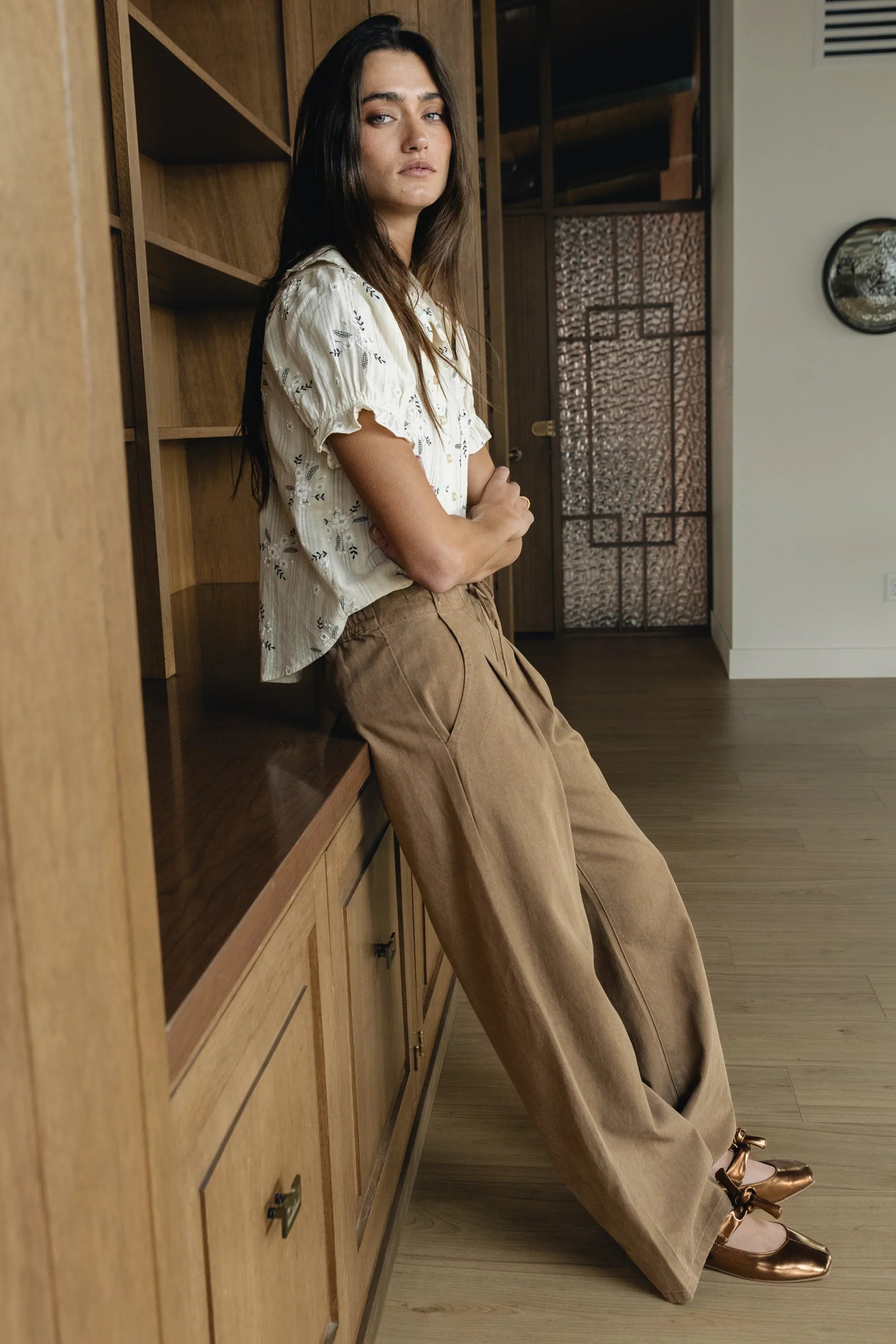 Mindy Pleated Pants