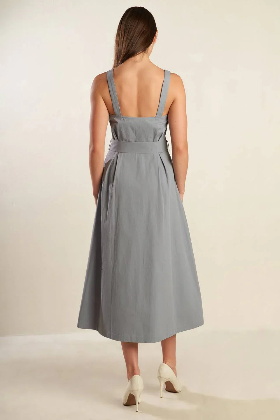 CALIFORNIA DREAMING BUTTON DOWN DRESS FINAL SALE