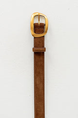 Jonas Asymmetrical Belt in Cognac
