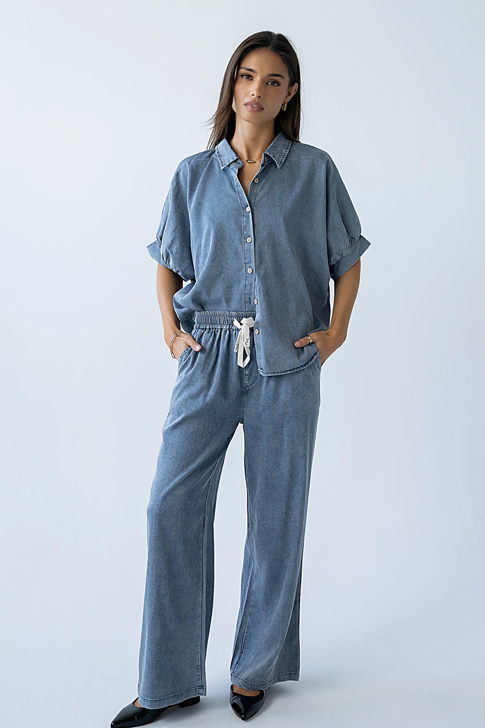 Kessie Button Up