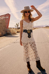 Ninna Floral Midi Dress FINAL SALE
