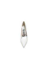 Simple Glitter Pointed Toe Slip on Wedding Shoes