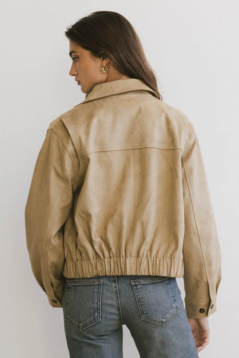 Myli Faux Suede Jacket FINAL SALE