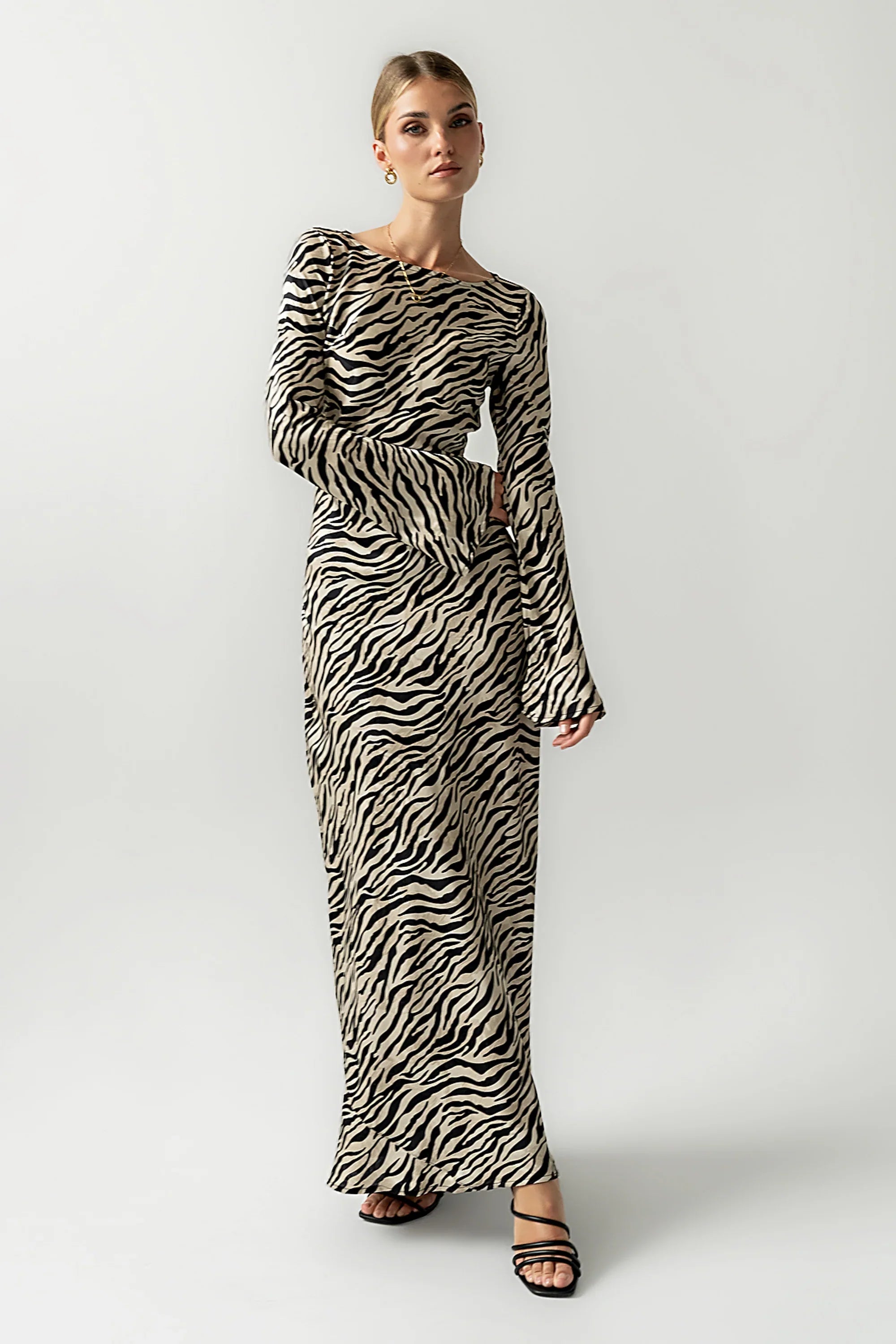 Melody Zebra Ultra Maxi Dress FINAL SALE