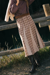 Tully Pleated Maxi Skirt FINAL SALE
