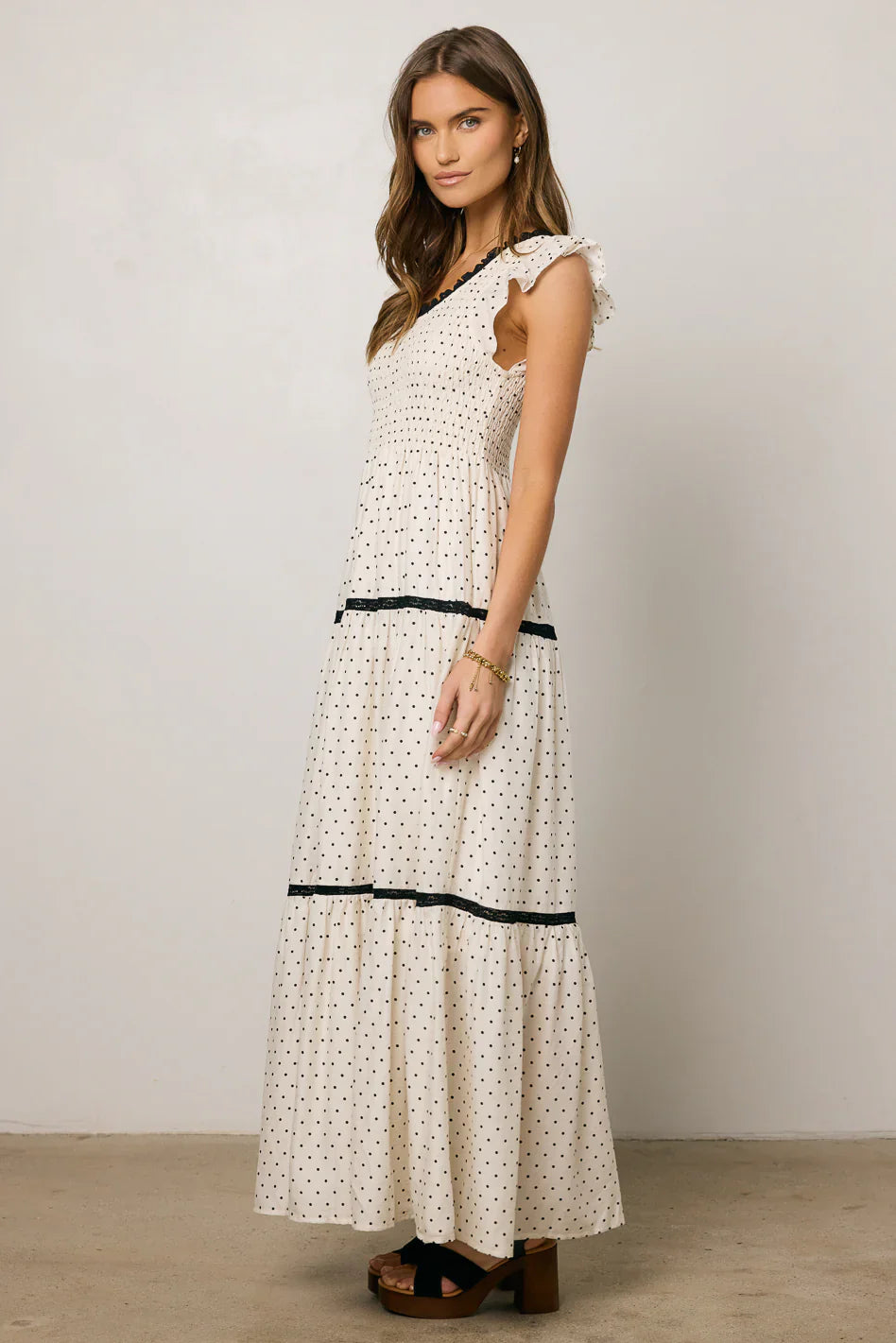 Faraday Polka Dot Maxi Dress FINAL SALE