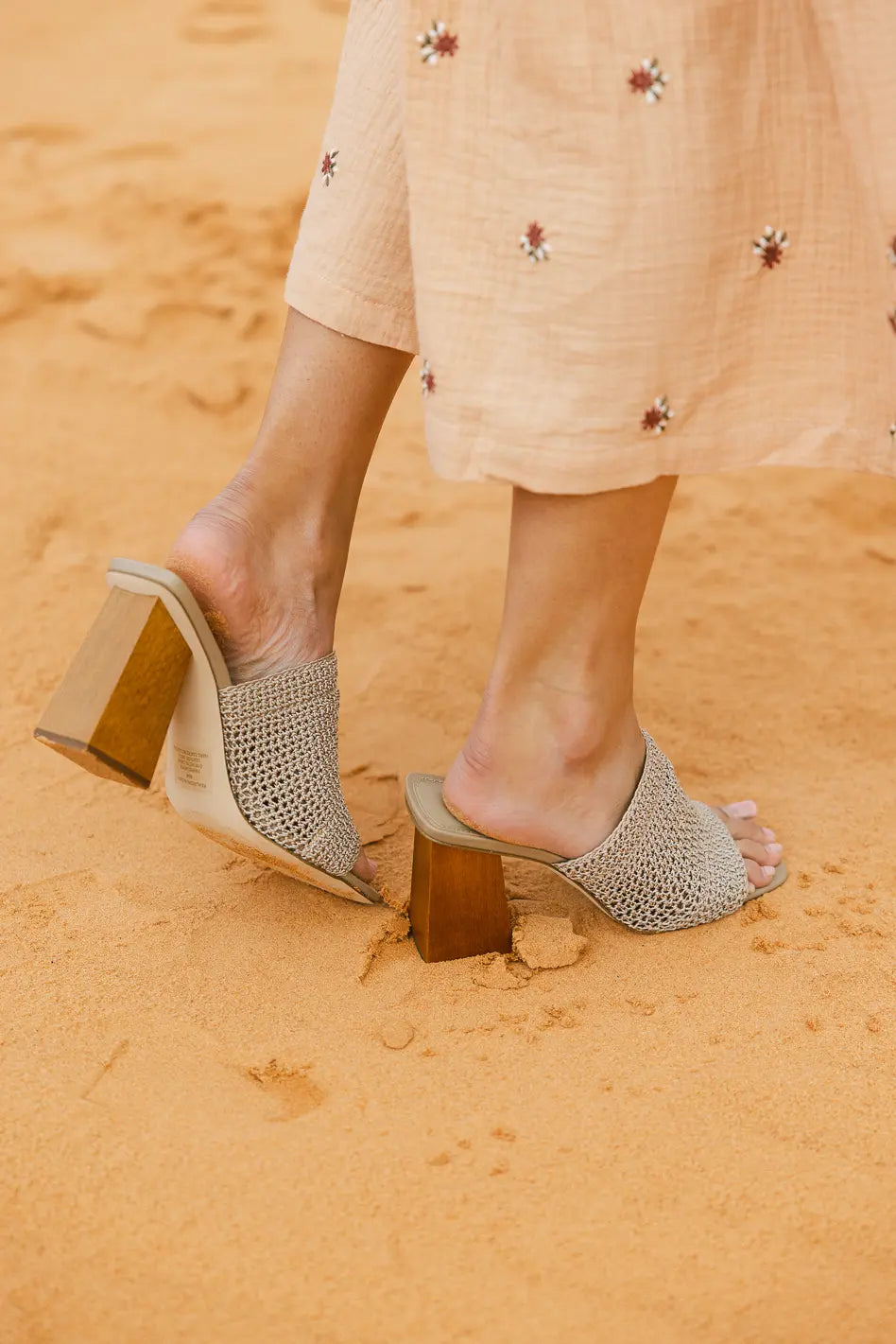 Steve Madden Realize Heels in Taupe