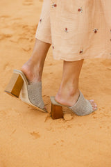 Steve Madden Realize Heels in Taupe