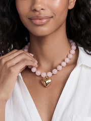 Luck and Love Rose Necklace