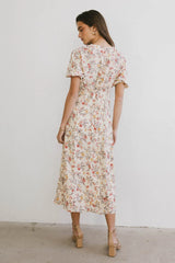 Ainsley Floral Midi Dress FINAL SALE