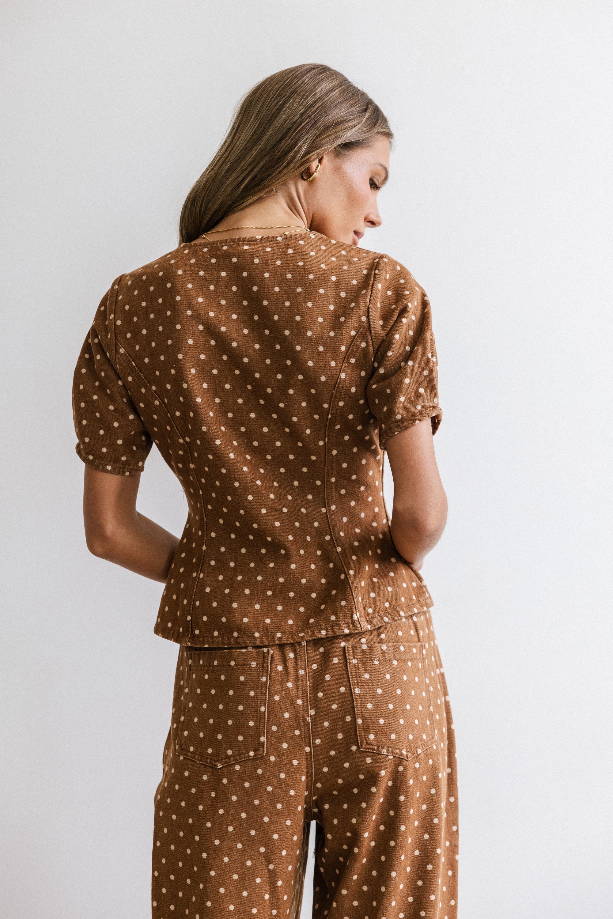 Tony Polka Dot Blouse