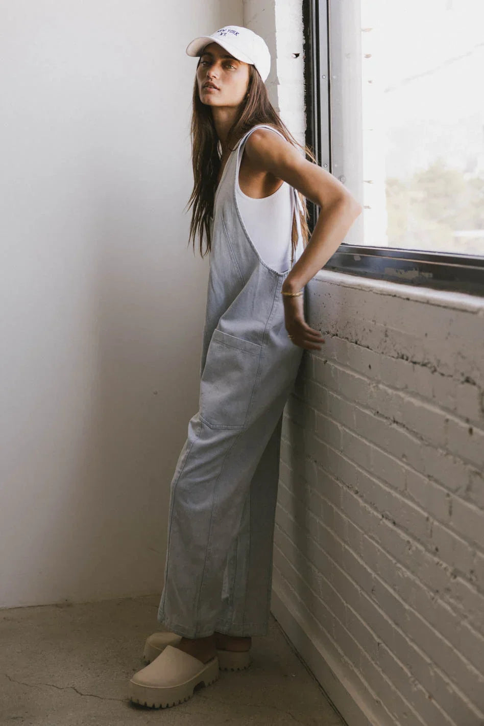 Marie Jumpsuit in Blue FINAL SALE