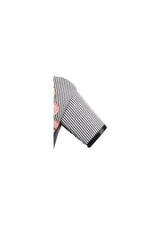 Stripe Polka Dots Buckled High Heel Shoes