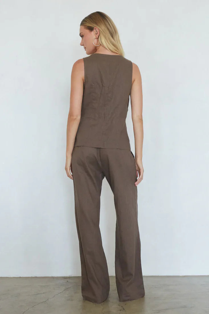 Rina Button Up Vest