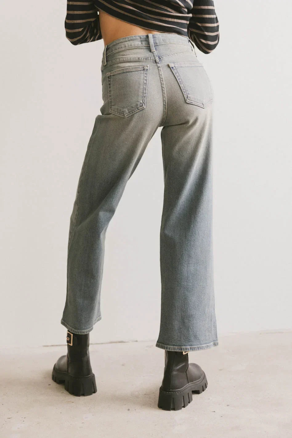 Reva Straight Leg Jeans in Medium Wash FINAL SALE