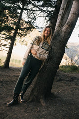 Kestrel Knit Overall in Moss FINAL SALE