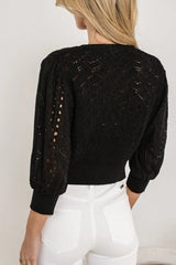 Alexia Sweater in Black FINAL SALE